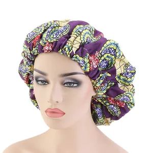 Custom Satin Braid Sleep Bonnet with Elastic Head Tie - Image 2