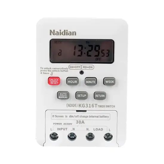 Digital Kg316t Astronomical Electrical Timer Switch 7 Days Programmable Time Controller - Image 2