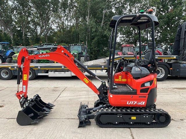 KUBOTA U17-3A + 3 buckets – 1.7T mini excavator - Image 5
