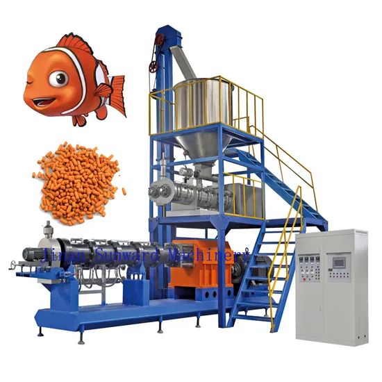 Eco-Friendly Grass Carp Feed Making Machine Fish Feed Pellet Processing Line Sinking Fish Feed Making Machine - Image 4