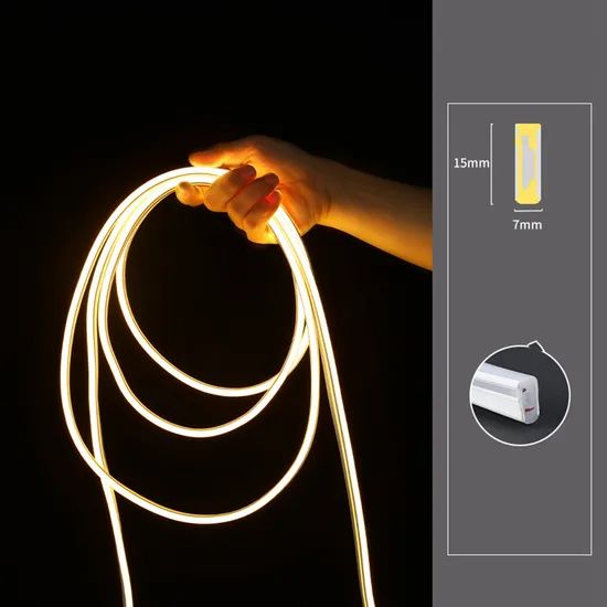 Factory Wholesale 120 LED Commercial Grade RGB Neon Style Flexible Christmas Rope Lights - Image 6