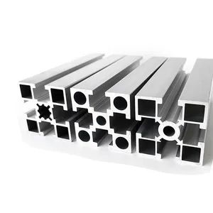 Industrial Aluminum Workstation Production Line Worktable with Shelf - Image 6