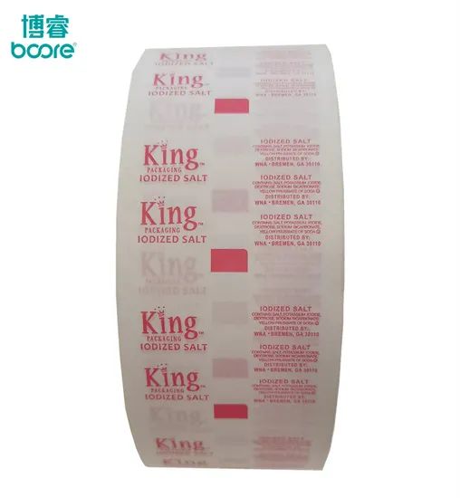 Custom Logo Size Packaging Film Roll PE Coated Sugar Pepper Salt Package - Image 5