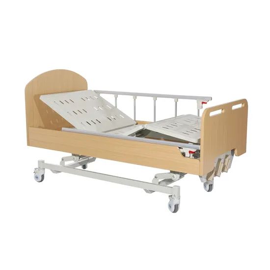 Ss Hospital Bed with Two Revolving Levers Origin China Condition New Folded Unfolded Trademark Bossay HS Code 94029000 Model NO. BS-728-1 - Image 2