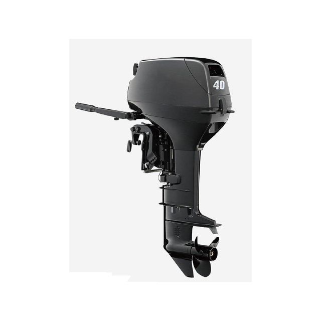 Nissan 20 HP NSF20CEF1 Outboard engine lightweight and portable boat motor with powerful performance fuel efficiency and electric start system ideal for fishing trips recreational boating and marine applications - Image 1