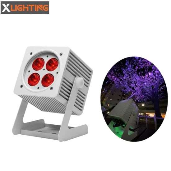 Disco Lights LED PAR Battery Wireless LED PAR Light Battery PAR LED - Image 1