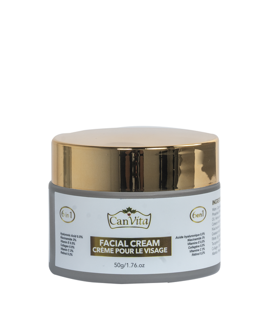 Canvita 6 in 1 Face cream all ingredients that you need for beauty- Made in Canada - Image 2