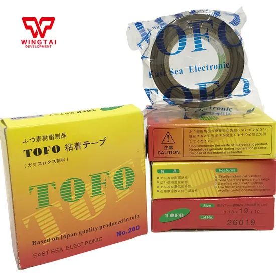 Tofo High Temperature Resistant Adhesive Tape W13 - Image 4