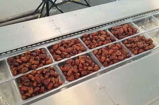 High Capacity Fruits and Vegetables Automatic Stretch Film Thermoforming Vacuum Packing Machine for Dates - Image 3