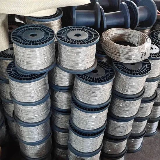 Galvanised Steel Cable, Steel Wire Ropes 7X7 Origin China Model NO. 7X7 Surface Smooth HS Code 73121000 Application Rope - Image 3