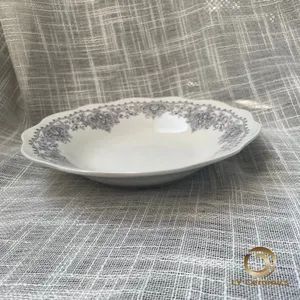 Crown Flower Gary 20PCS Dinner Set Pad Printing Porcelainware Ceramic Tableware Kitchenware - Image 3