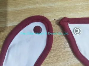 Cotton Baby Bibs with Press Button - Image 3