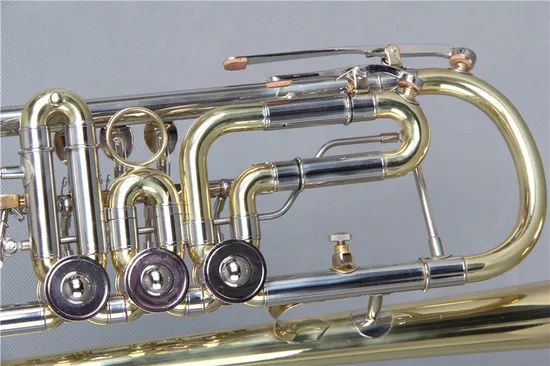 High Grade Rotary Trumpet (TR-400L) / Brass Instrument Trumpet - Image 3