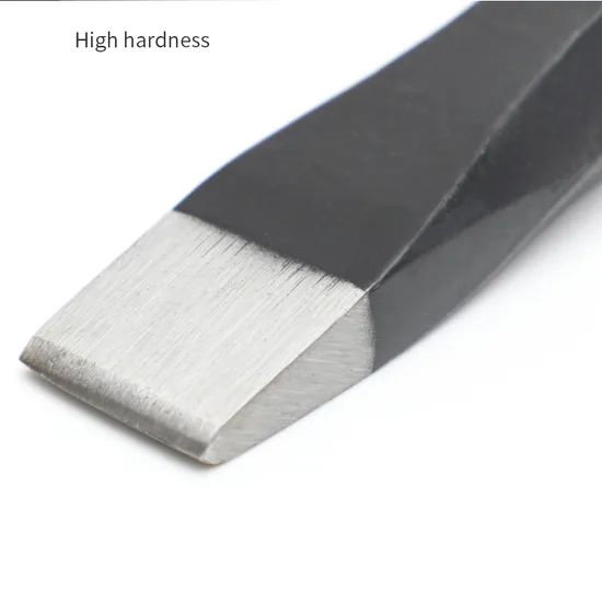 8" 10" Grip Flat Head Chisel with Hand Protection Weight 249g Origin China Condition New Material Steel Color Unicolor Model NO. - Image 2