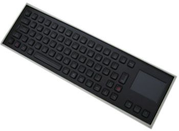 Rugged Keyboards Trackball Dpi 800dpi Trackball Type Optical Key Travel 71 Full Travel Enclosure Material Stainless - Image 1