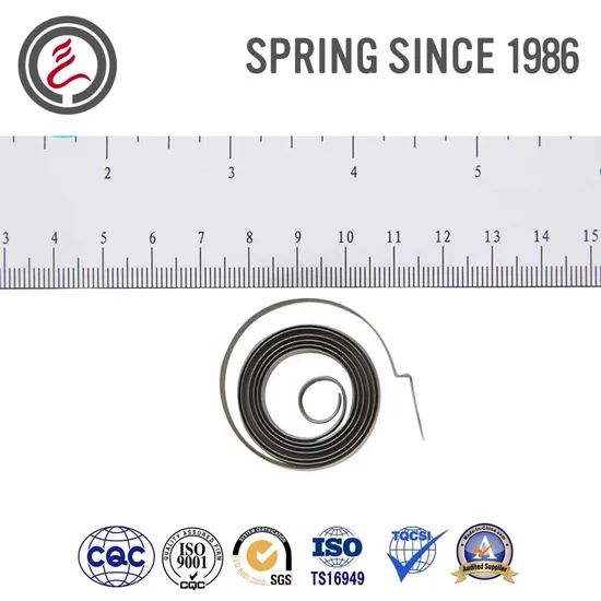 Flat Spiral Springs/Custom Power Springs - Image 1