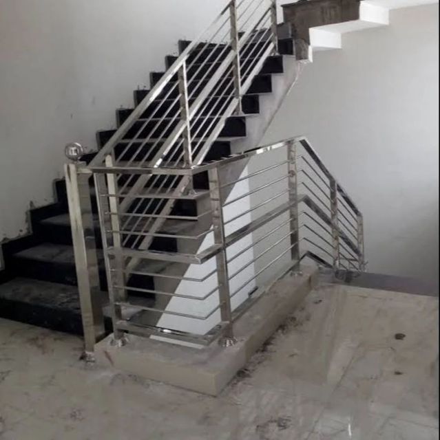 Stainless Steel Railings, For Home Design Bar Position Balcony I Deal In New Only Usage/Application Home Material Stainless - Image 1