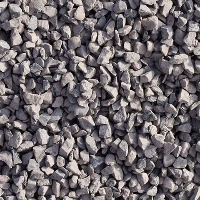 Crushed Stone Aggregate Form Solid Color Gray Type Crushed Packaged Loosely Features Cost Effective Usage/Application - Image 1