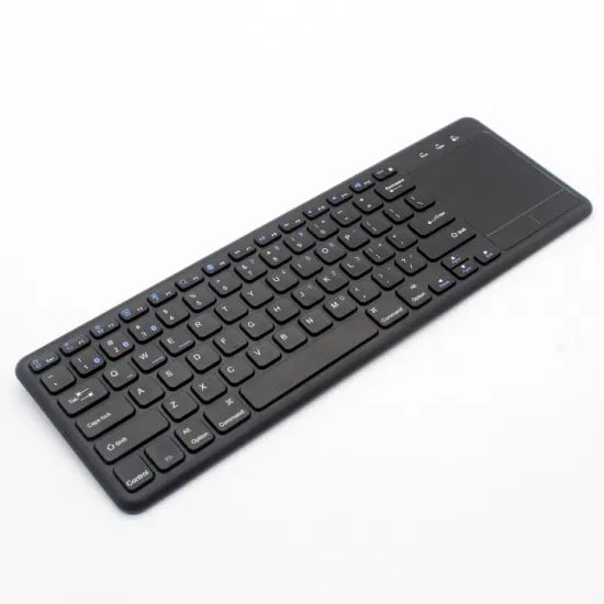 Bluetooth Wireless Keyboard with Compact Slim and X-Structure Keys Design and Touchpad Gaming Office Computer Keyboard - Image 1