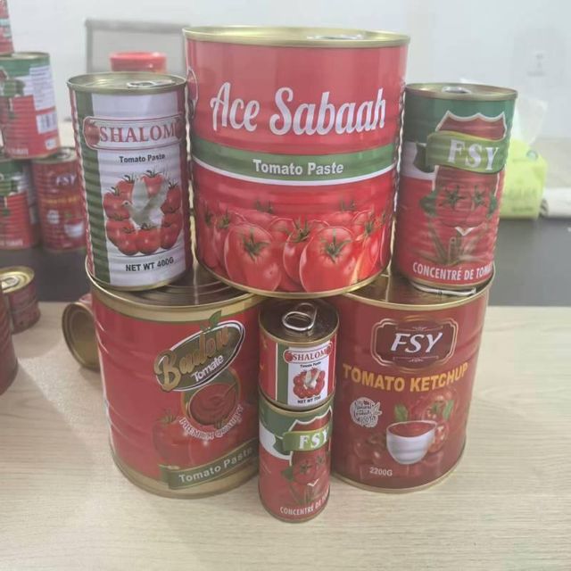 canned tomato paste Color RED Type T/T,L/C Weight (kg) 800G Shelf Life 2years Place of Origin china Brand Name USE YOUR - Image 2