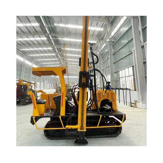 New Mini Small Hydraulic Solar Pile Drivers and Piling Machine for Solar PV Construction to Press The Post - Image 2