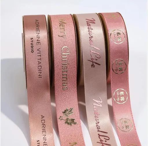 Custom Logo Factory Printed Gift Silk Polyester Personalised Printer Ribbons - Image 1