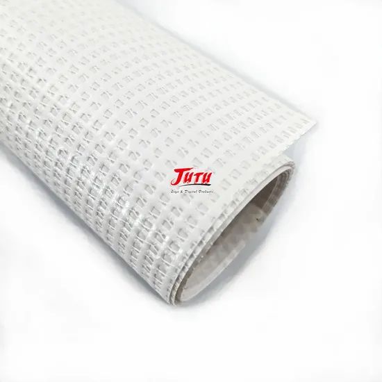 Jutu Hot-Sale Product Coated Polyester Scrim Flexible Banner Coated Mesh for Large Light Boxes - Image 3