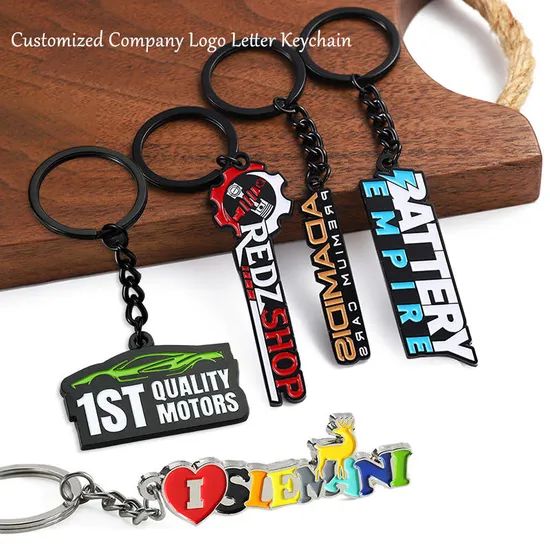 Manufacturer Custom Free Design Key Chain Zinc Alloy Personalized Logo Metal Keychains for Promotional Gift - Image 4
