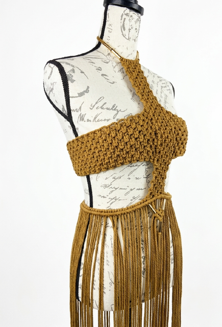 Macrame Dress Fashion - Image 1
