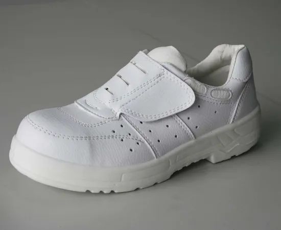 Cleanroom White Safety Shoes Insoles EVA Origin China Gender Unisex Hand Made Desma Upper Material PU Trademark Lingtech - Image 1