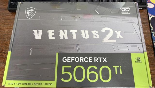 NEW MSI GeForce RTX 5060 Ti Ventus 2X 8GB GDDR7 PCI Express Graphics Card GPU - Image 3