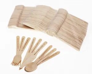 Eco Friendly Wooden Biodegradable Compostable Disposable Tableware - Image 3