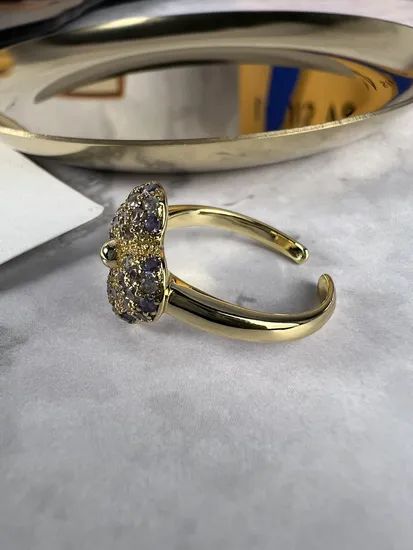 The Latest Designer Diamond Rings, Crystal Rings, Open Gold Rings - Image 3