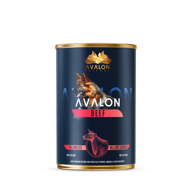 Avalon Beef - Dog Food Wet Flavor Beef Weight (kg) 410g Brand Name Avalon - Image 1