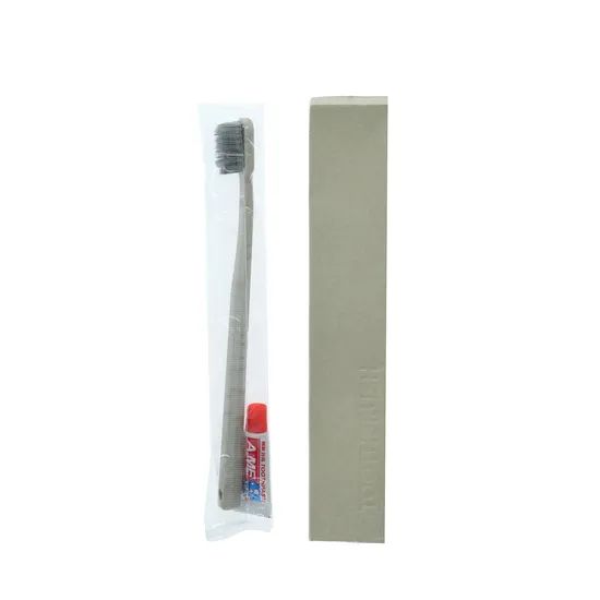 Disposable Luxury Customized Logo Kraft Card Box Packing Toiletry Hotel Amenities Set - Image 2