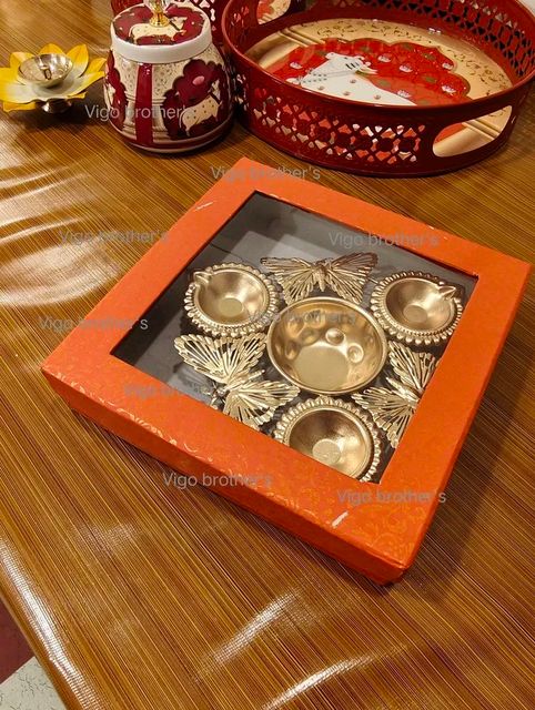 Iron Metal Decorative Urli (7" Diameter) Size 7 inch Diameter 7" Color Golden Material Iron Product Type metal Usage/Application Return - Image 3