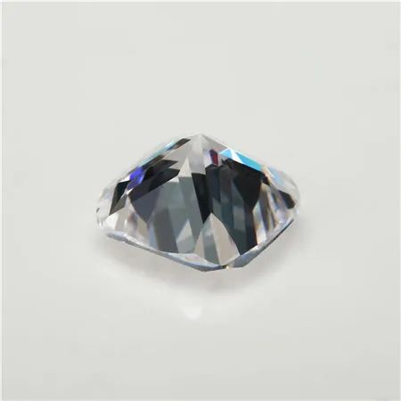Square Shape Gemstone Cubic Zirconia for Wedding Rings Grade AAA Color White Origin Wuzhou HS Code 71049099 Suitable for Unisex - Image 2