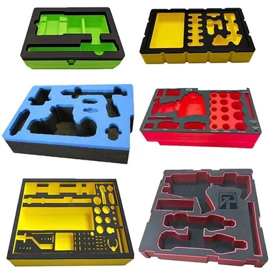 EVA Foam Production Line Molded Shape EVA Foam Velvet Inserts Material Packaging - Image 2