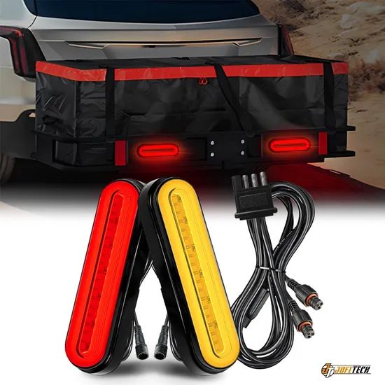 Dynamic Universal LED Truck Tail Light Box Halogen Xenon Indicator Lamp New 12V 24V Compatible for Trailer Stop Rear Brake - Image 2