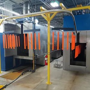 Continuous Powder Coating Conveyor Line for Metal Sheet Production - Image 6