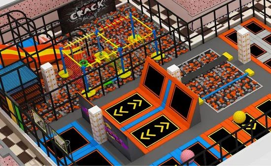 Premium Ninja Course Trampoline Park Equipment - Image 6