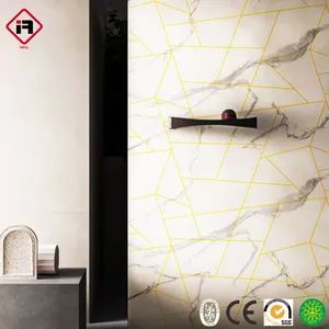 New 3D Special Design Wall Material PVC Marble Sheet Marble Panel 3mm PVC Wall Panel - Image 1