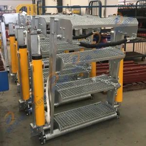 4 Steps Manual Isolation Folding Stairs - Image 1