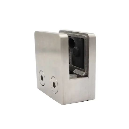 Square Glass Door Support Clips for Glass Clip Frame - Image 1
