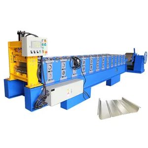 Tile Making Machinery Stand and Seam Self Lock Machine Price Usage Roof Condition New Certification CE Forming Steps 13 Model NO. YX65-400 - Image 1