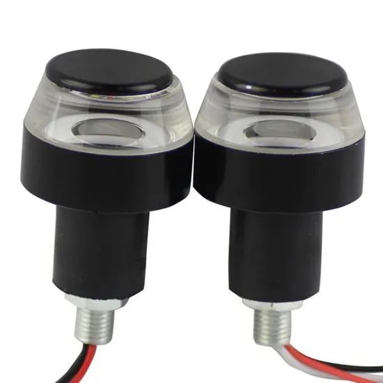 Raych Custom 2PCS Handlebar Side Marker Indicator Blinker Motorcycle Handle Bar End Motorcycle Running Lights LED Turn Signals - Image 6