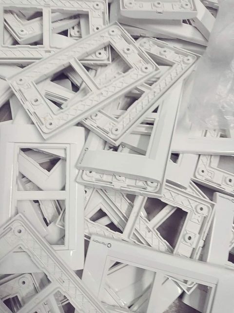 Plastic Electrical Ceiling Rose, Thickness: 6.5 mm Shape Round Color White Brand Harmony Pattern Printed Mounting - Image 4