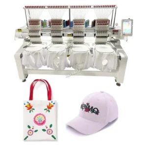 4 Heads Embroidery Sewing Machine Computerized Embroidery Machine - Image 1