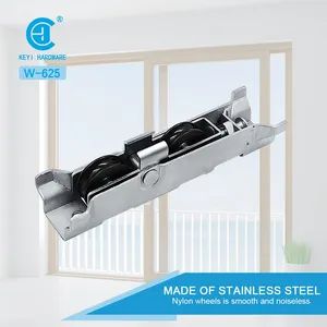 Stainless Steel Roller Wheel Aluminum Slinding Window Roller - Image 3