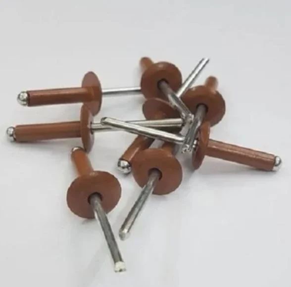 ACP & HPL Coloured Blind Rivets, Round Head Diameter 15 mm Material Aluminium Head Type Round Head Quantity Per Pack - Image 2